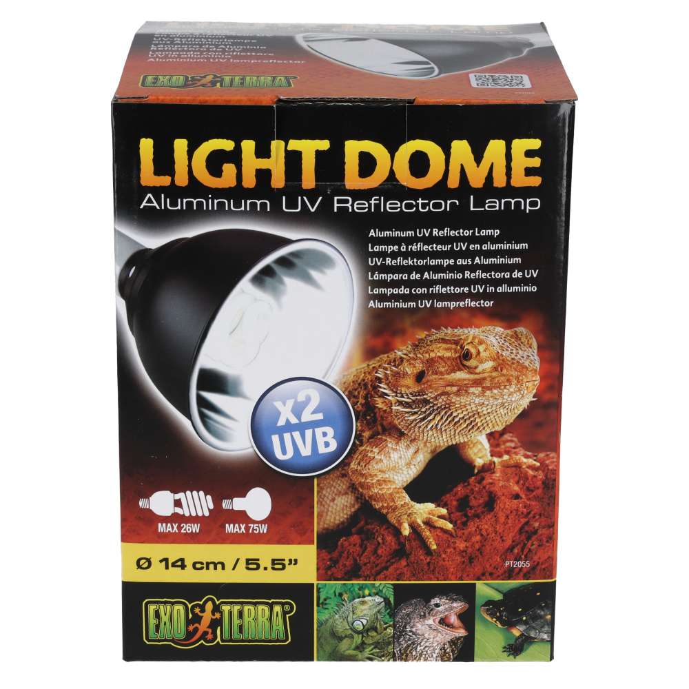 Exo Terra Light Dome Fixture 14cm - PT2055 | Reptile Vivarium Lamp Holder