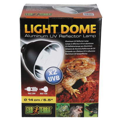 Exo Terra Light Dome Fixture 14cm - PT2055 | Reptile Vivarium Lamp Holder