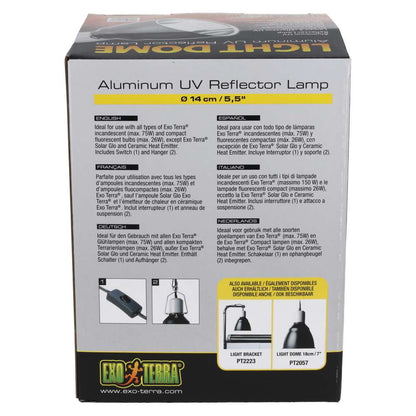 Exo Terra Light Dome Fixture 14cm - PT2055 | Reptile Vivarium Lamp Holder