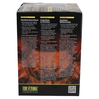 Exo Terra Reptile Aluminium Dome Fixture 15cm PT2348