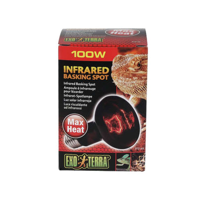Exo Terra Infrared Basking Spot 100W Reptile Heat Lamp PT2144