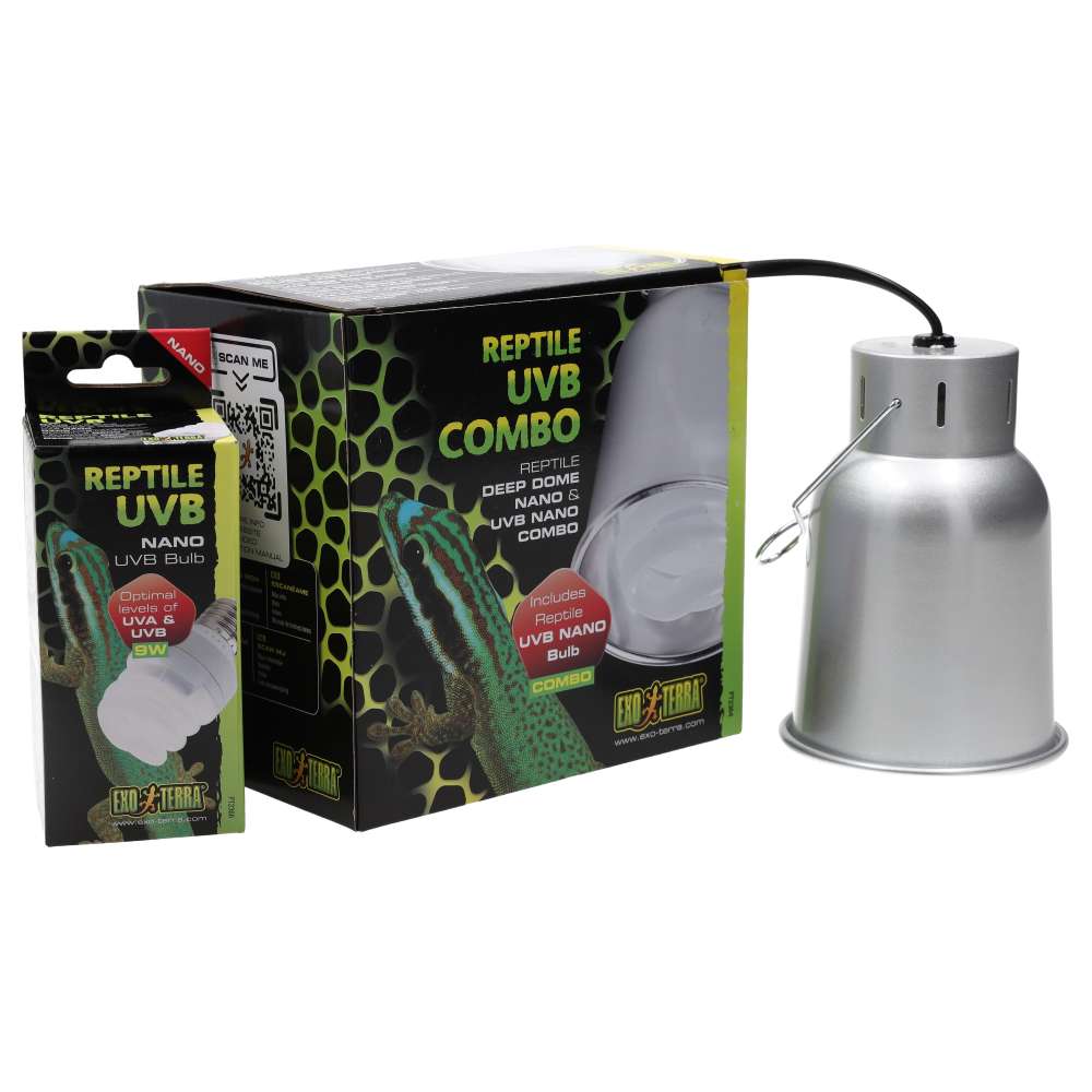 Exo Terra Deep Dome Nano/UVB Combo