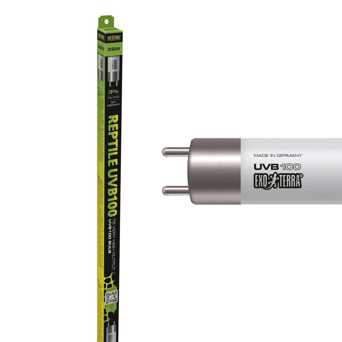 Exo Terra Reptile UVB100 T5 VHO 39W 34" Fluorescent Tube | PT2382