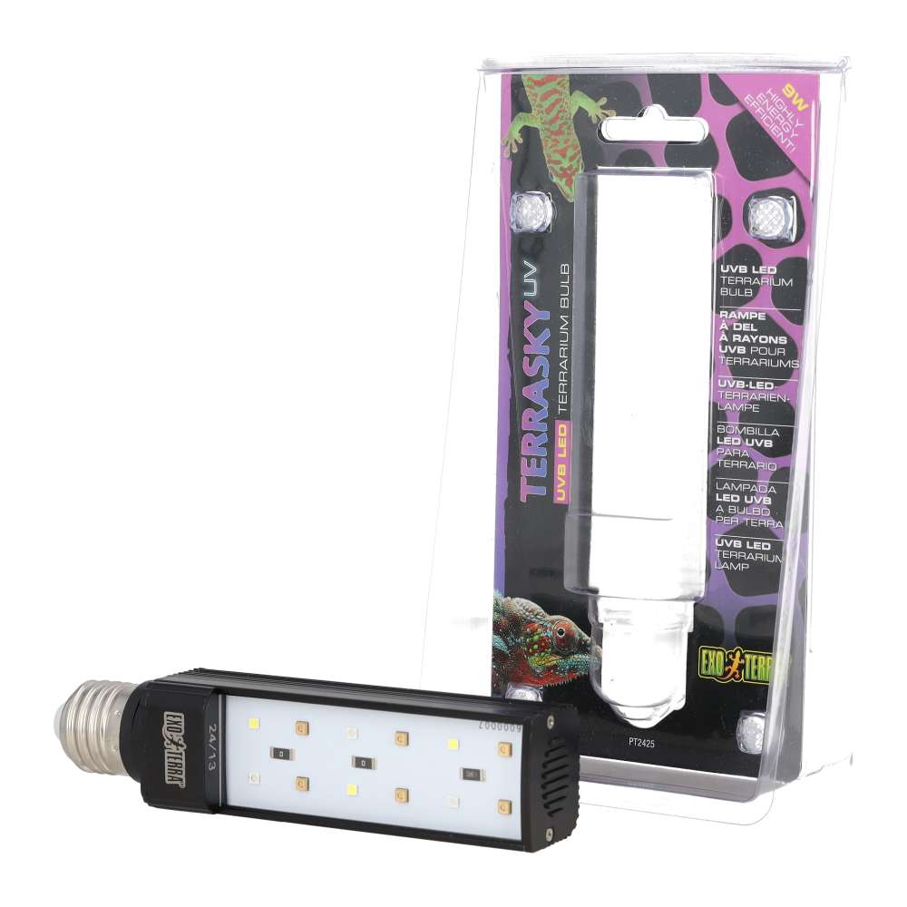 Exo Terra TerraSky UVB LED Terrarium Bulb 9w