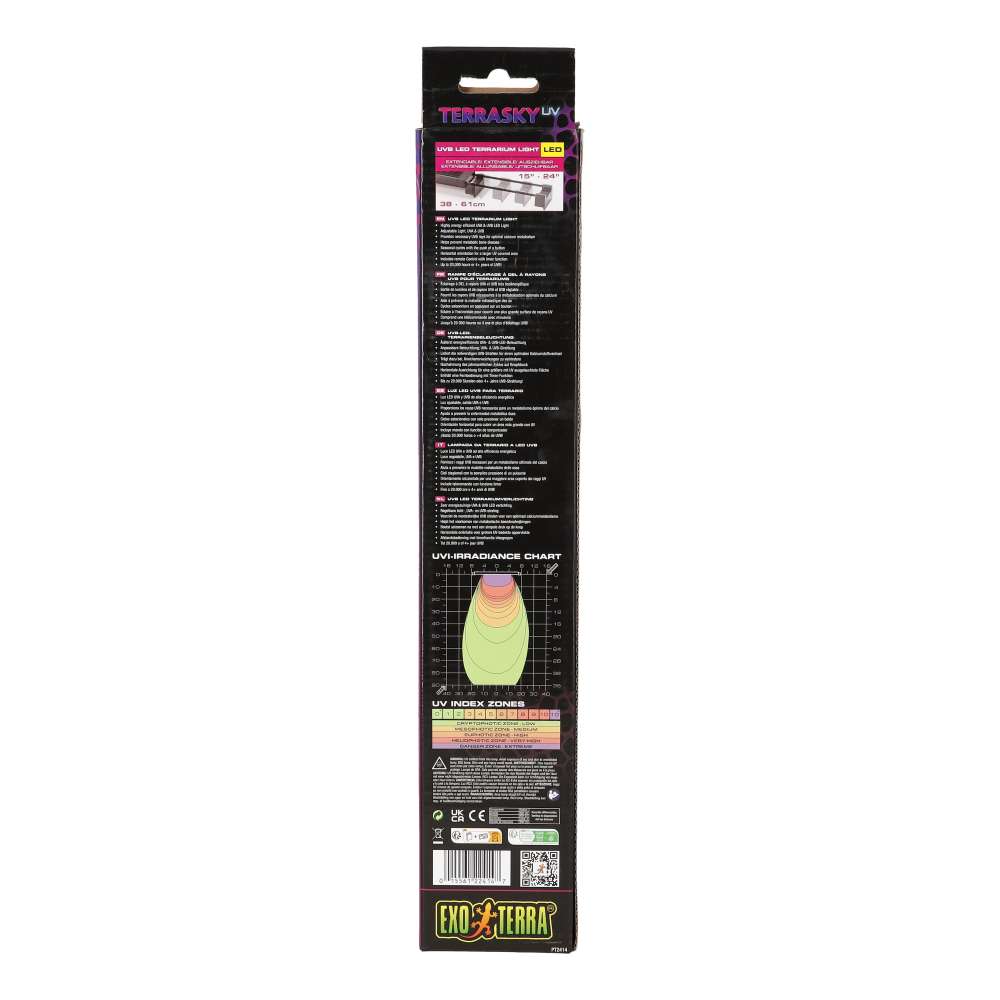 Exo Terra TerraSky UVB LED Terrarium Light 10W