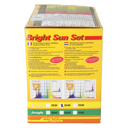 Lucky Reptile Bright Sun Evo SET Desert 50W (BSS-D50) Metal Halide Kit