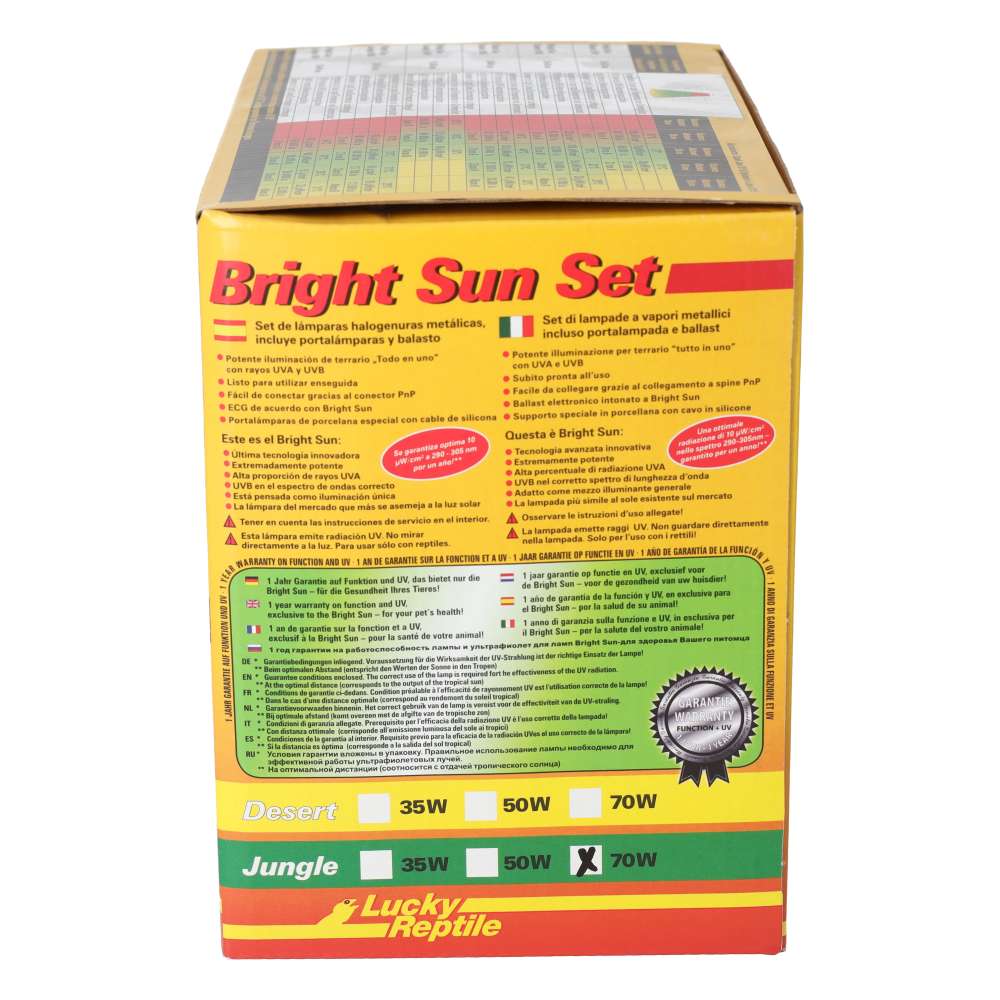 Lucky Reptile Bright Sun Evo SET Jungle 70W (BSS-J70) Metal Halide Kit