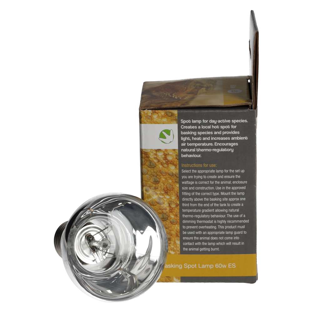 ProRep Basking Spotlamp 60W ES | Reptile Vivarium Basking Bulb