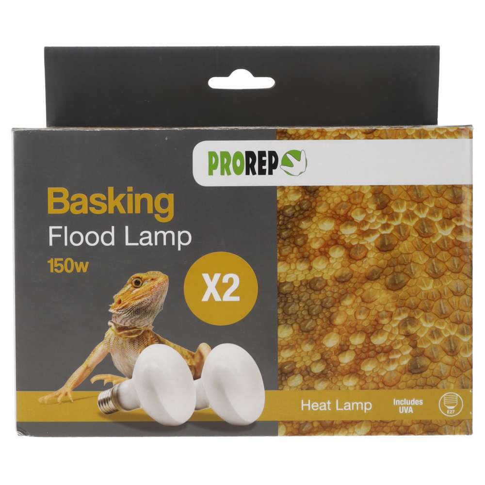 Pro Rep Basking Flood Lamp (ES) Screw Two Pack