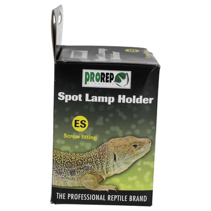 ProRep Screw-Fit Lamp Fitting with Plug for Vivarium Lighting