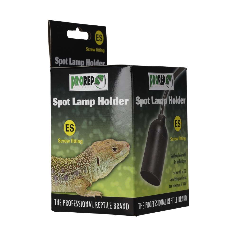 ProRep Screw-Fit Lamp Fitting with Plug for Vivarium Lighting