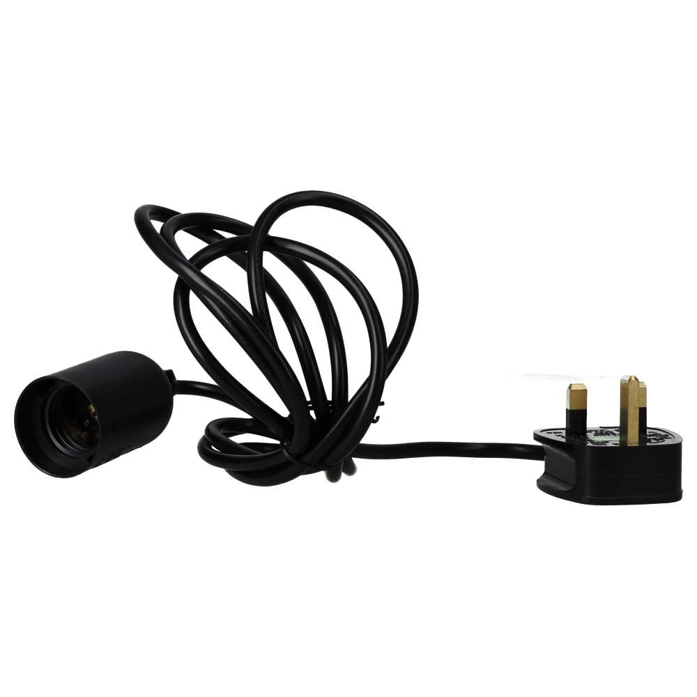 ProRep Screw-Fit Lamp Fitting with Plug for Vivarium Lighting