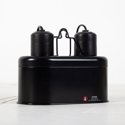 ReptiZoo Mini Dual Lamp Dome | Twin Fitting Max 40W x2 | Reptile Vivarium