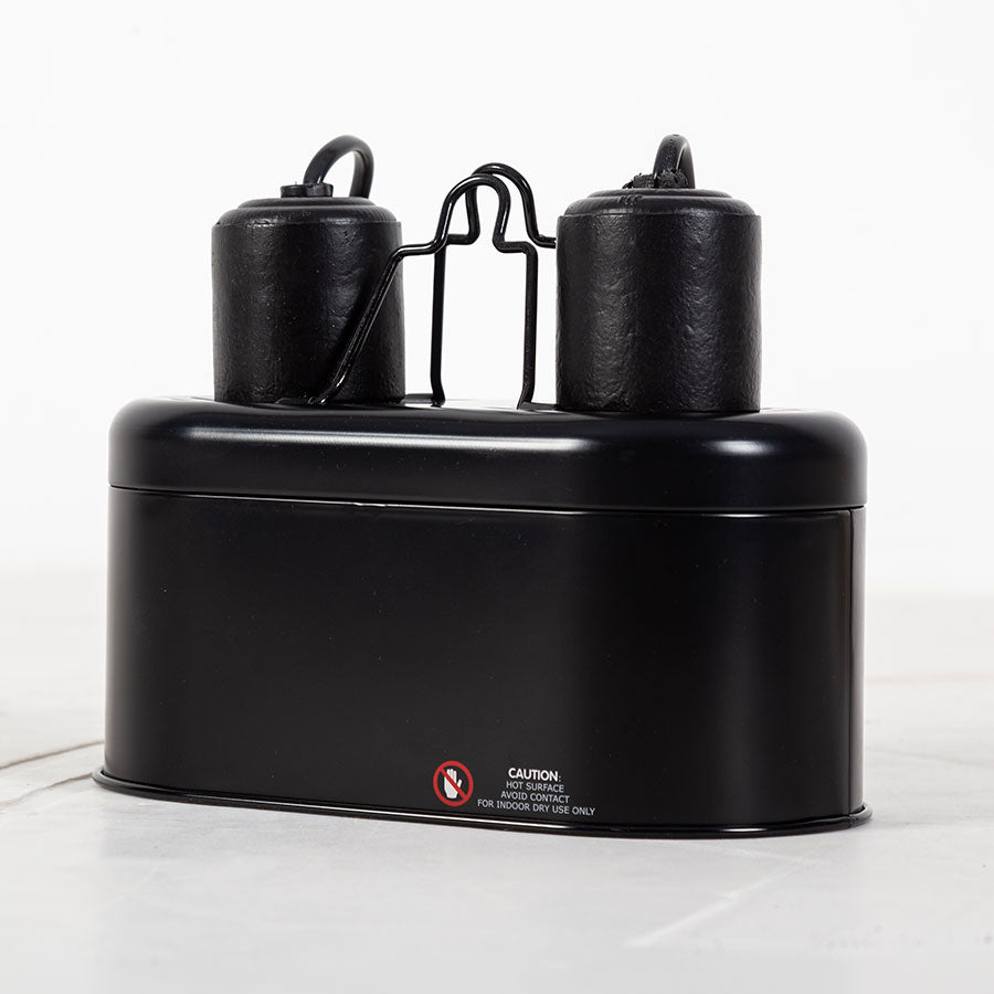 ReptiZoo Mini Dual Lamp Dome | Twin Fitting Max 40W x2 | Reptile Vivarium