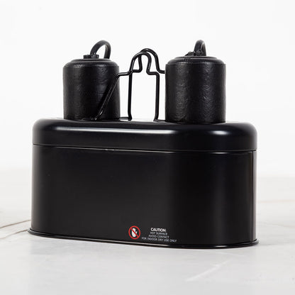 ReptiZoo Mini Dual Lamp Dome | Twin Fitting Max 40W x2 | Reptile Vivarium