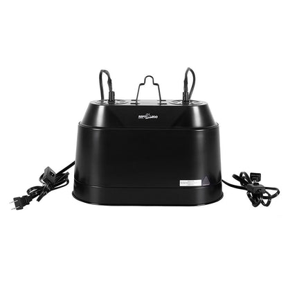 ReptiZoo 2 In 1 Double Dome Lamp Fixture 200w