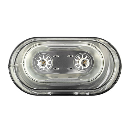 ReptiZoo 2 In 1 Double Dome Lamp Fixture 200W | Reptile Vivarium