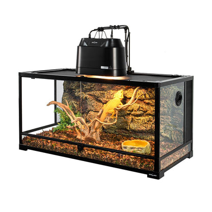 ReptiZoo 2 In 1 Double Dome Lamp Fixture 200w