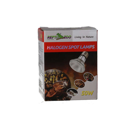 ReptiZoo Halogen Spotlamp 50w PAR2050 Reptile Basking Bulb