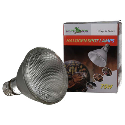 ReptiZoo Halogen Spotlamp 75w PAR3075 – Reptile Basking Lamp