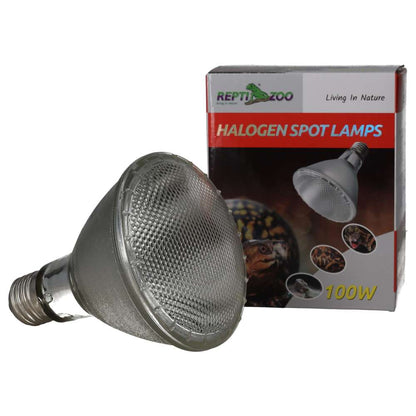ReptiZoo Halogen Spotlamp 100w PAR30100 | Reptile Basking Lamp