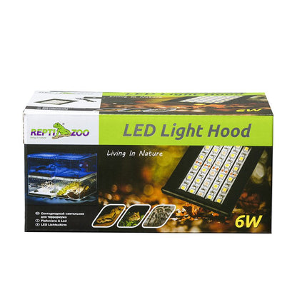 ReptiZoo LED Light Hood with Brackets
