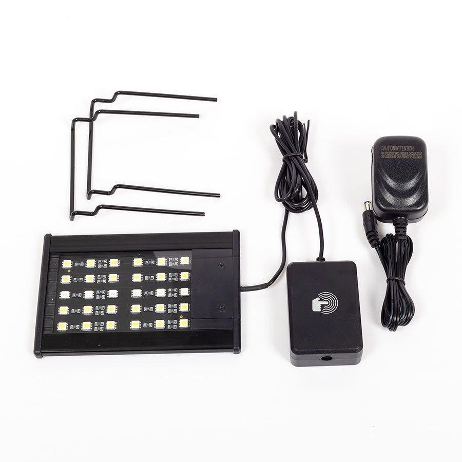 ReptiZoo LED Light Hood with Brackets 6W – 13.2x9cm Vivarium Lamp