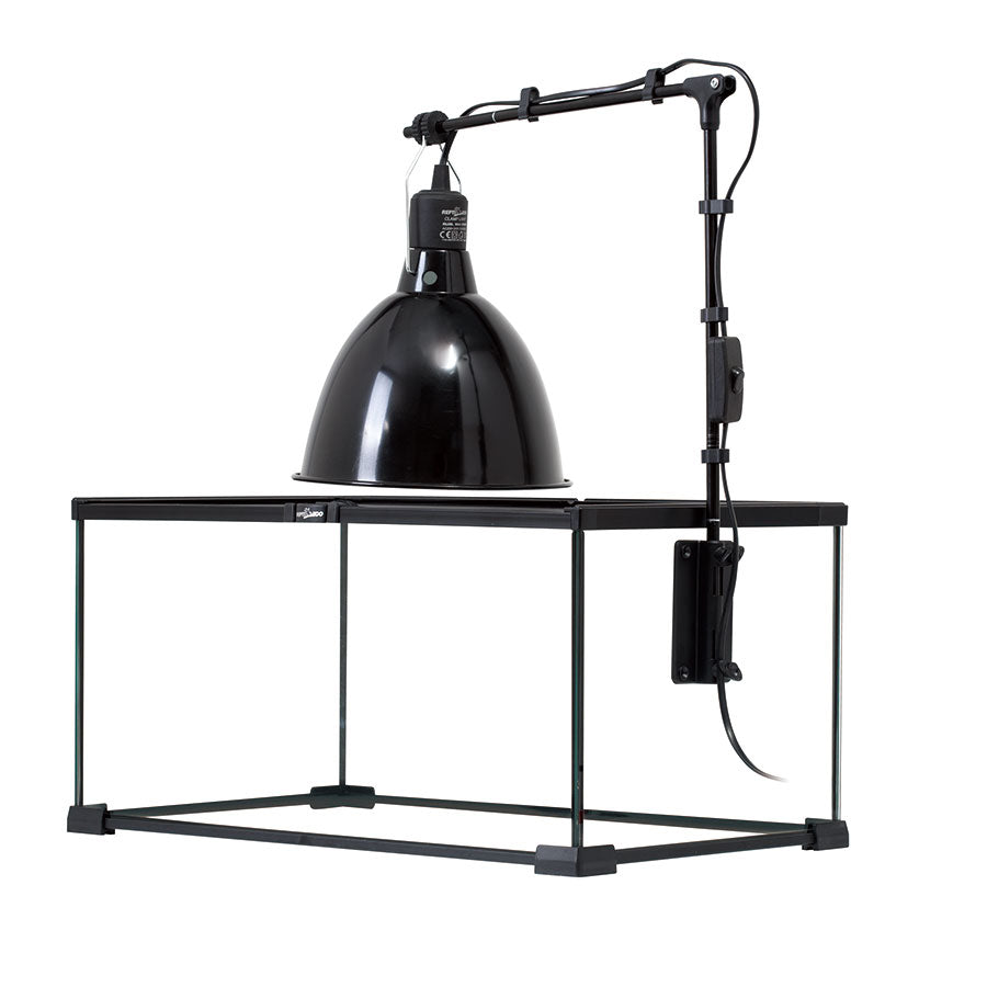 ReptiZoo Lamp Stand with Adhesive Fixing for Reptile Terrariums