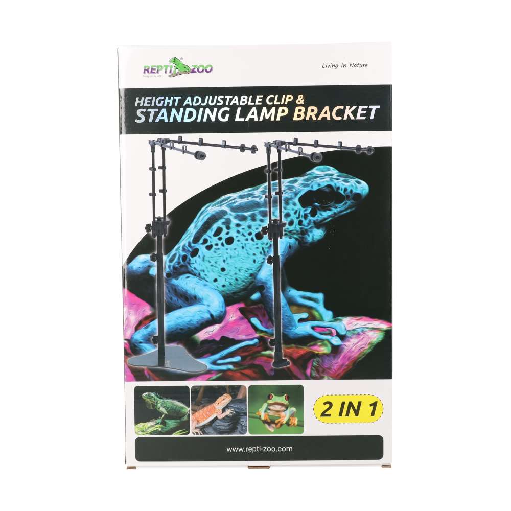 ReptiZoo Adjustable Double Lamp Stand 940mm