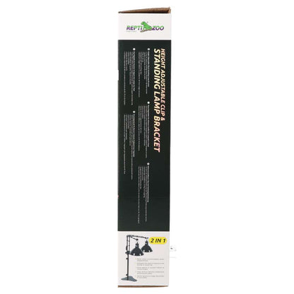 ReptiZoo Adjustable Double Lamp Stand 940mm