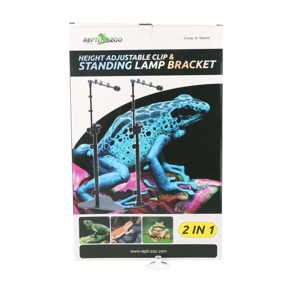 ReptiZoo Adjustable Double Lamp Stand 940mm