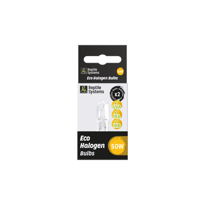 Reptile Systems Eco Halogen Replacement Lamps x2