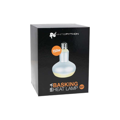 White Python IR-A Basking Lamp 150w | Vivarium Basking Spot Lamp