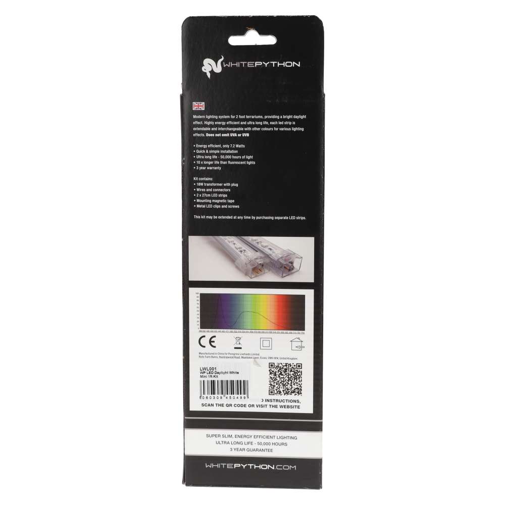 White Python LED Daylight Strip Kit