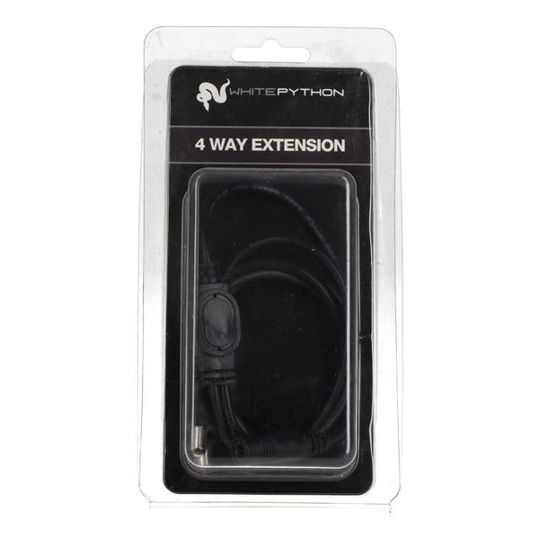 White Python LED 4-Way Extension Cable