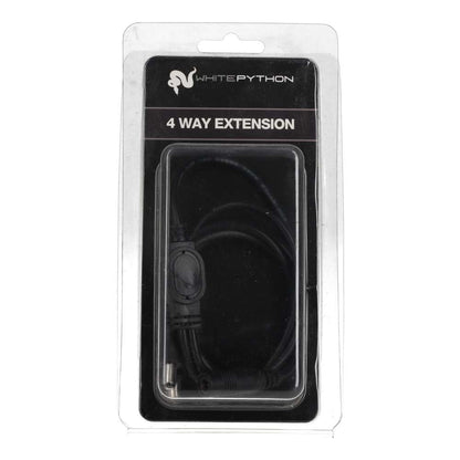 White Python LED 4-Way Extension Cable
