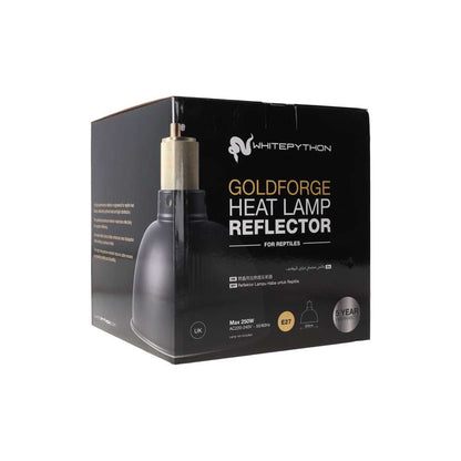 White Python Goldforge Heat Lamp Reflector