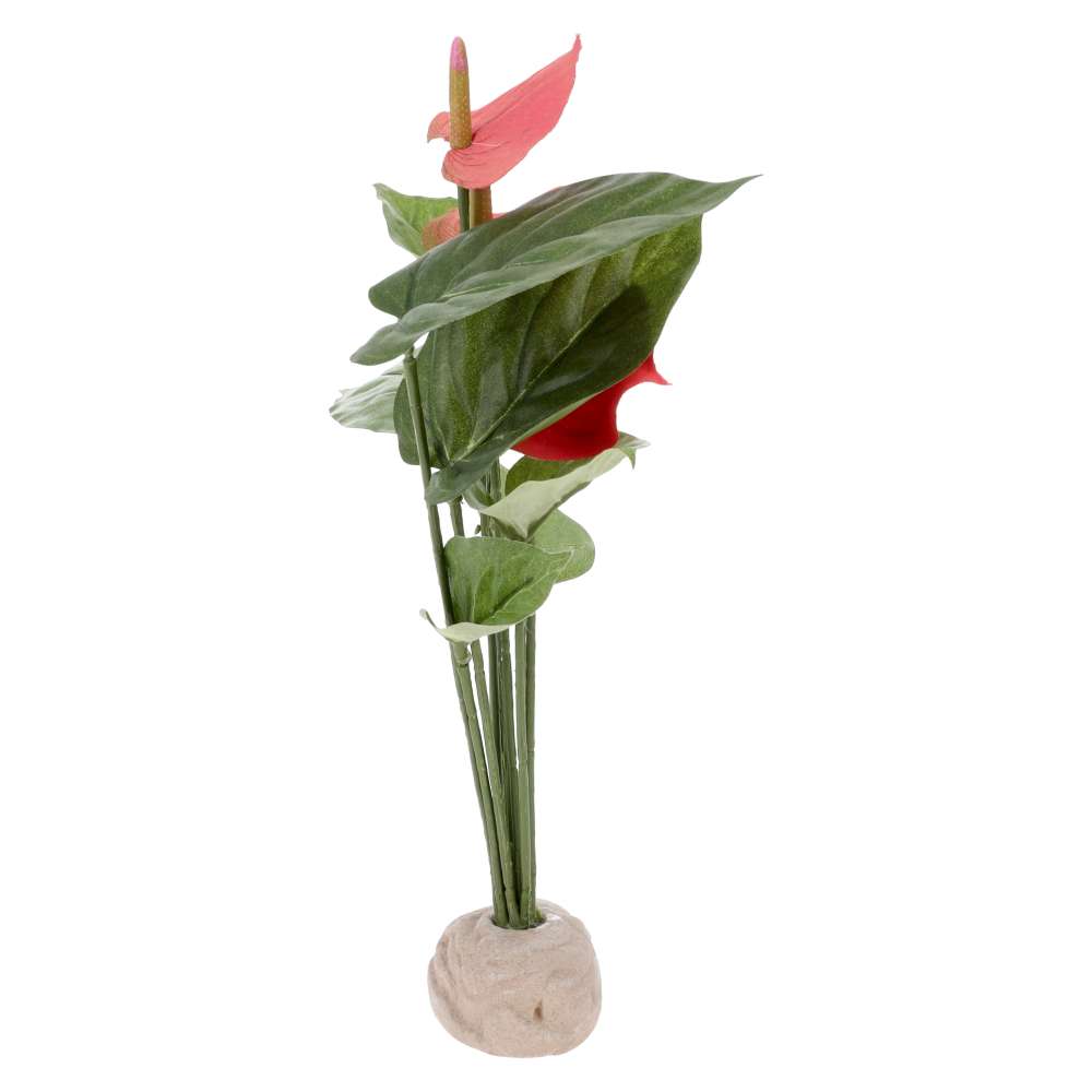 Exo Terra Anthurium Bush PT-2992 | Artificial Vivarium Plant