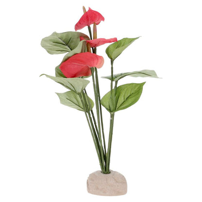 Exo Terra Anthurium Bush PT-2992 | Artificial Vivarium Plant