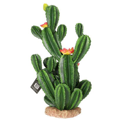 ProRep Flowering Cactus XL Artificial Vivarium Plant 26.5x18.5x42.5cm
