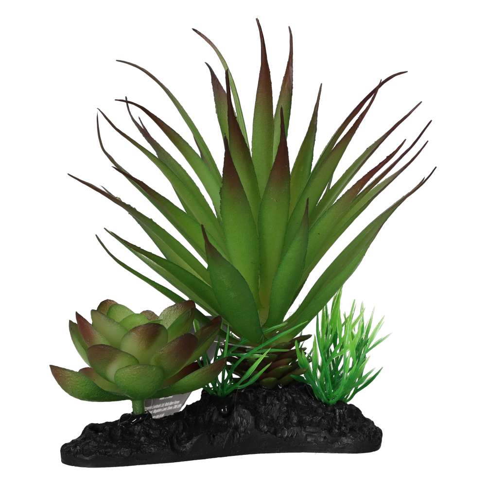 ProRep Articial Agave Plant on Log