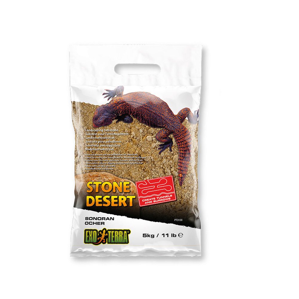 Exo Terra Stone Desert Substrate Ocher 10kg