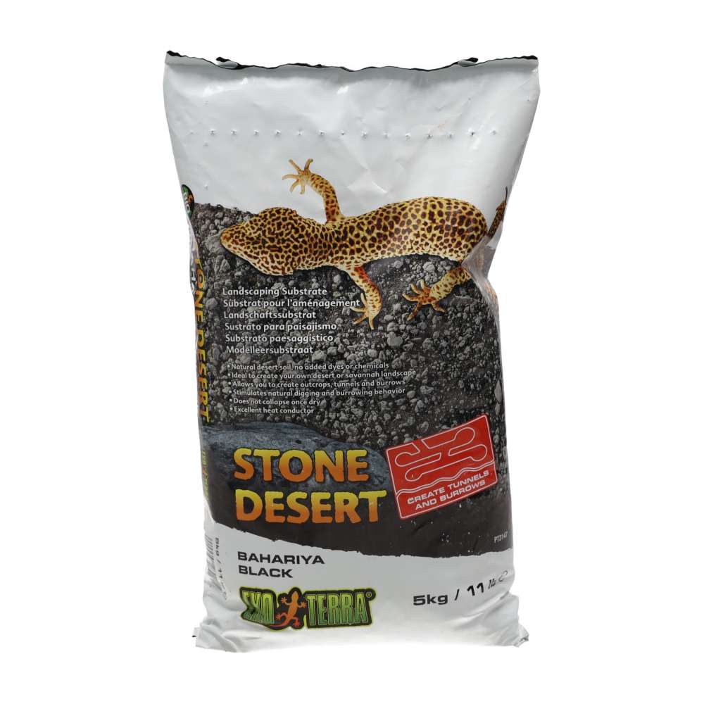 Exo Terra Stone Desert Substrate Black