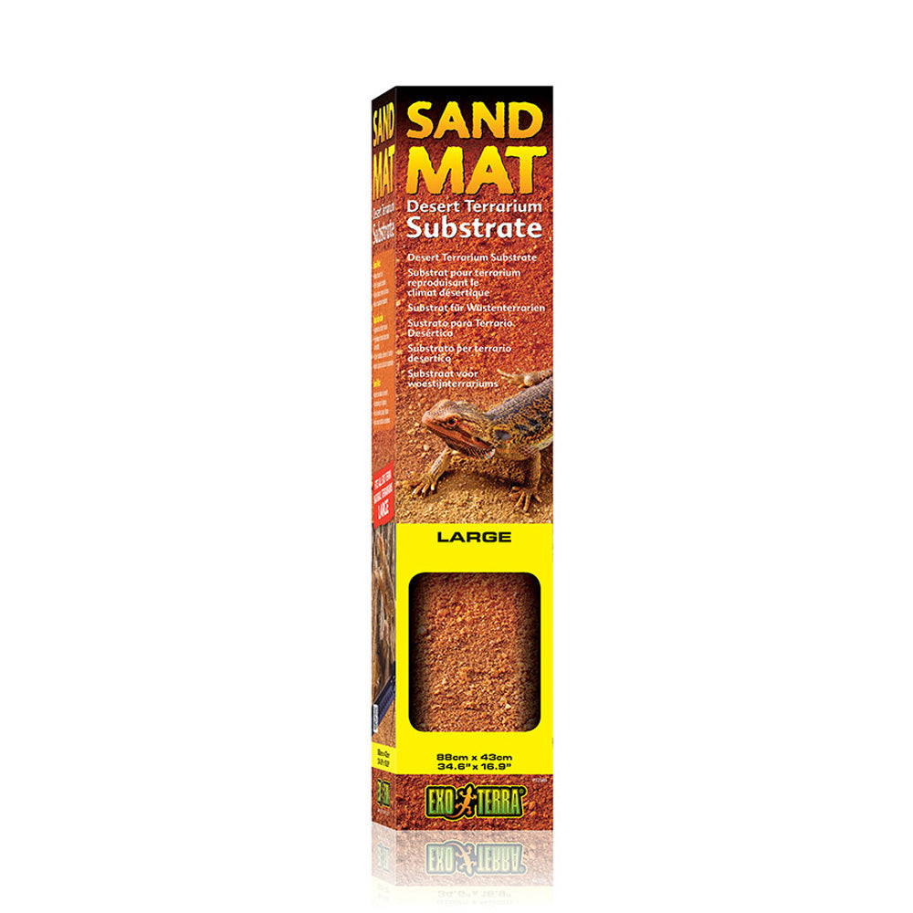 Exo Terra Sand Mat Large 43 x 88cm – PT2569 | Desert Vivarium Substrate