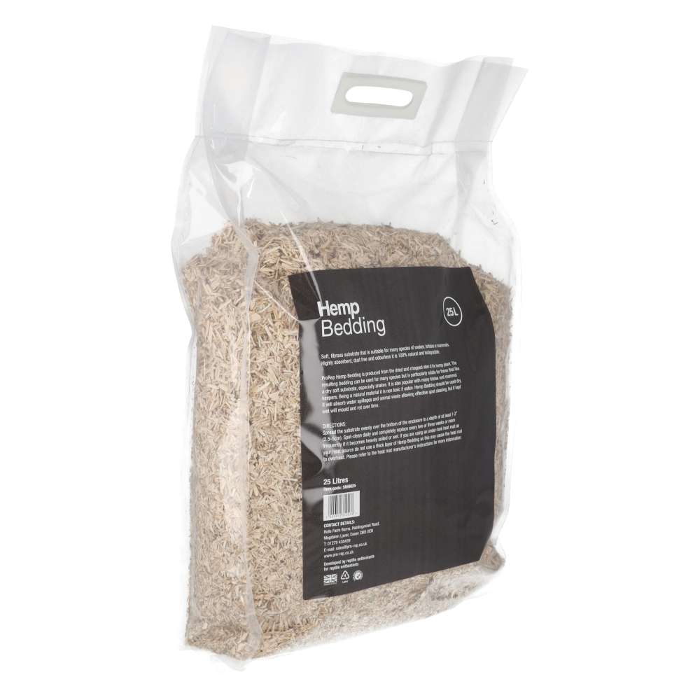 ProRep Hemp Bedding 25 Litre – Reptile & Tortoise Substrate