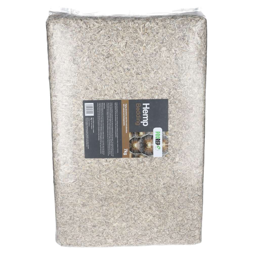 ProRep Hemp Bedding Compressed Bale 7kg | Reptile Substrate