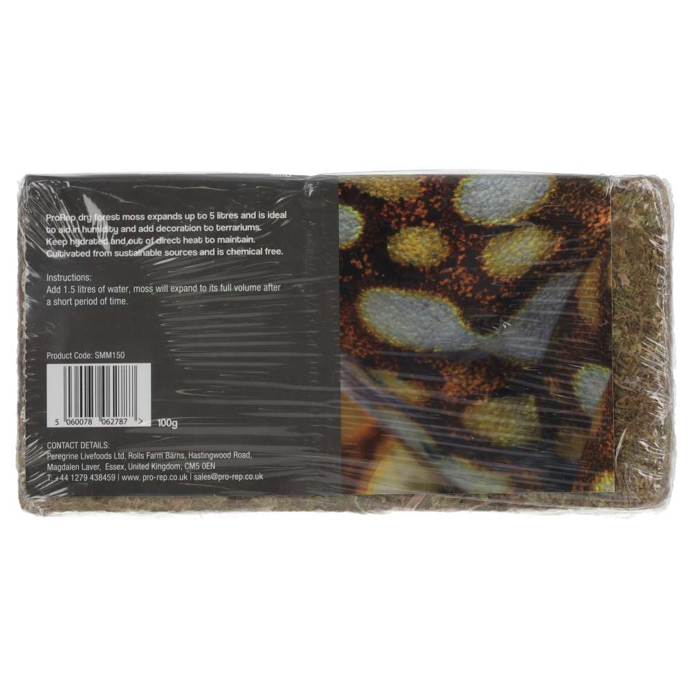 ProRep Forest Moss Brick 100g | Vivarium Humidity Moss