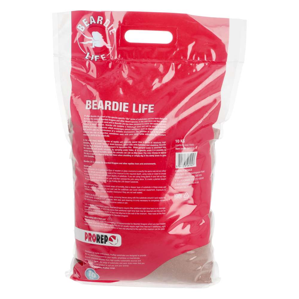 ProRep Beardie Life Substrate 10kg – Desert Vivarium Sand Mix