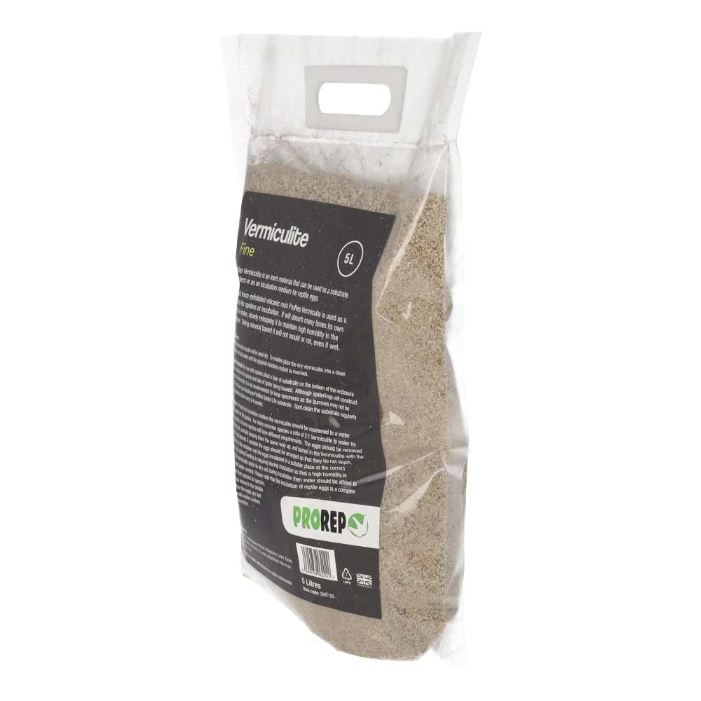 ProRep Vermiculite Fine 5 Litre | Reptile Egg Incubation Medium