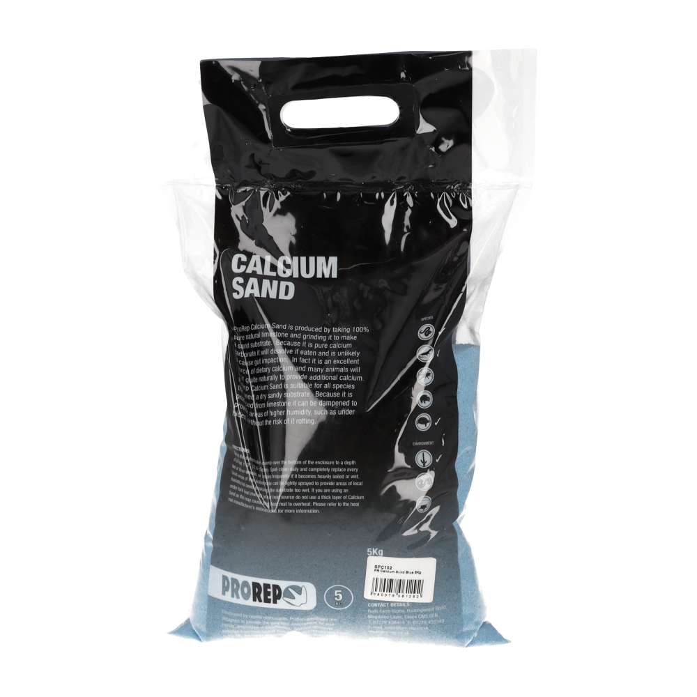 ProRep Calcium Sand Blue 5kg | Arid Reptile Vivarium Substrate